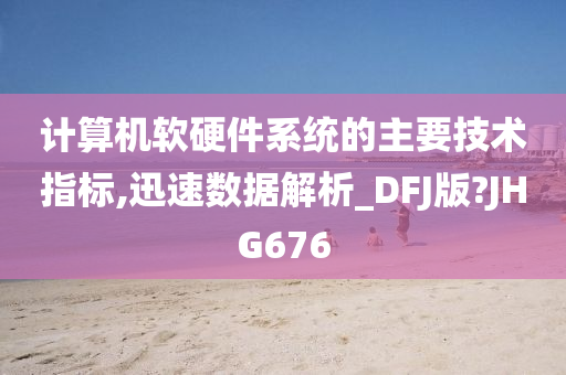 计算机软硬件系统的主要技术指标,迅速数据解析_DFJ版?JHG676