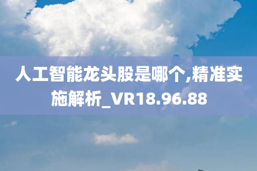 人工智能龙头股是哪个,精准实施解析_VR18.96.88