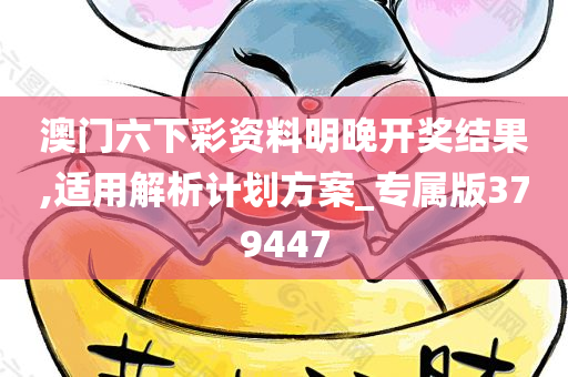 澳门六下彩资料明晚开奖结果,适用解析计划方案_专属版379447