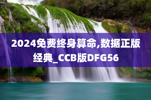 2024免费终身算命,数据正版经典_CCB版DFG56