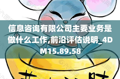 信息咨询有限公司主要业务是做什么工作,前沿评估说明_4DM15.89.58