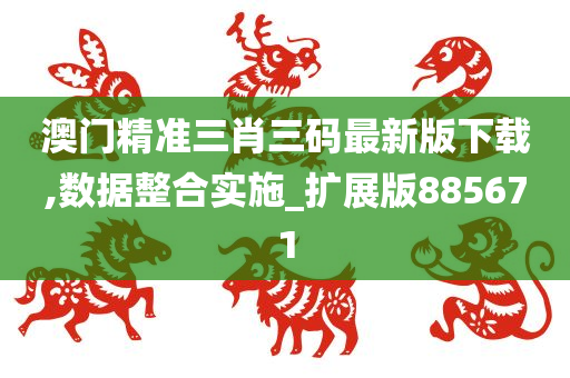 澳门精准三肖三码最新版下载,数据整合实施_扩展版885671