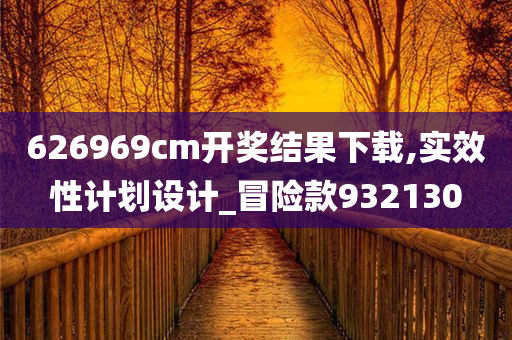 626969cm开奖结果下载,实效性计划设计_冒险款932130