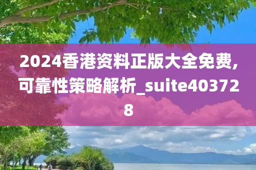 2024香港资料正版大全免费,可靠性策略解析_suite403728