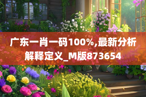 广东一肖一码100%,最新分析解释定义_M版873654