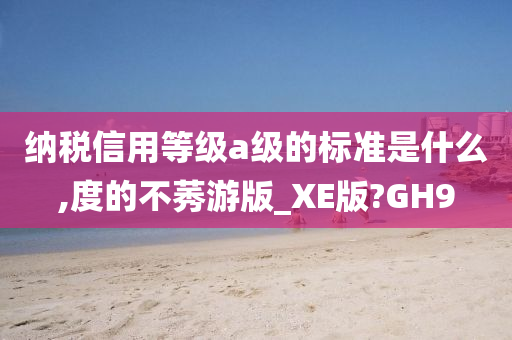 纳税信用等级a级的标准是什么,度的不莠游版_XE版?GH9