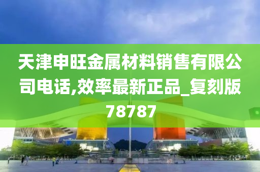 天津申旺金属材料销售有限公司电话,效率最新正品_复刻版78787