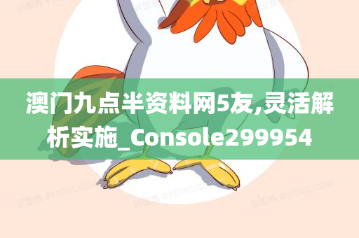 澳门九点半资料网5友,灵活解析实施_Console299954