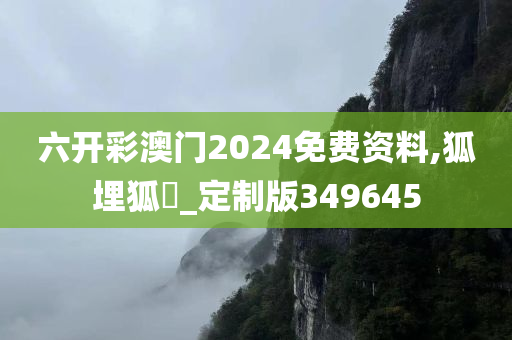 六开彩澳门2024免费资料,狐埋狐搰_定制版349645