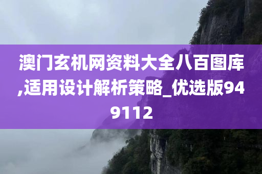 澳门玄机网资料大全八百图库,适用设计解析策略_优选版949112