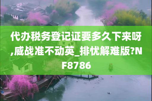 税务登记证