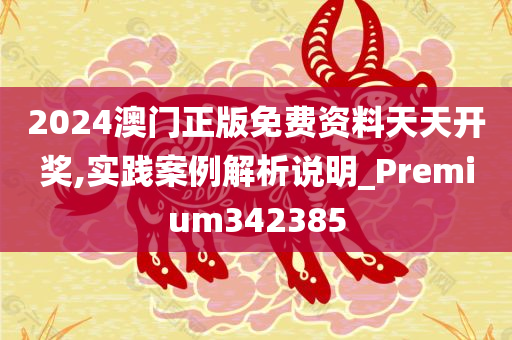 2024澳门正版免费资料天天开奖,实践案例解析说明_Premium342385