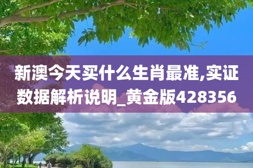 新澳今天买什么生肖最准,实证数据解析说明_黄金版428356