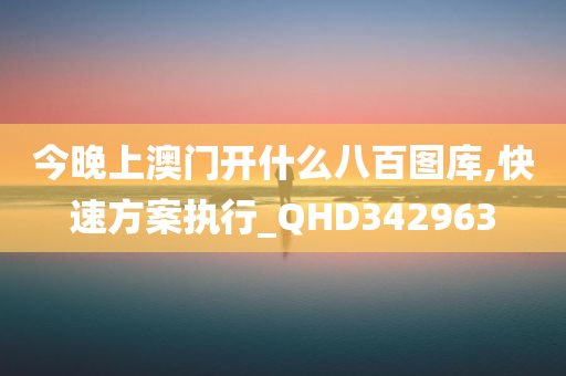 今晚上澳门开什么八百图库,快速方案执行_QHD342963