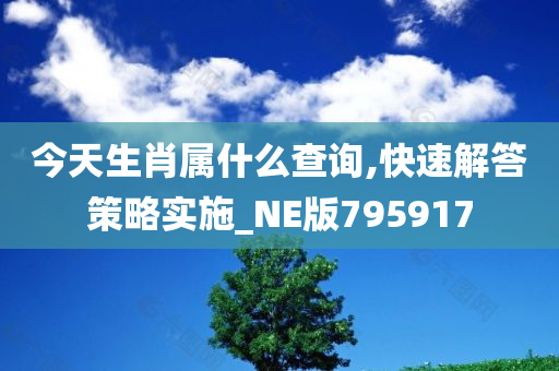 今天生肖属什么查询,快速解答策略实施_NE版795917