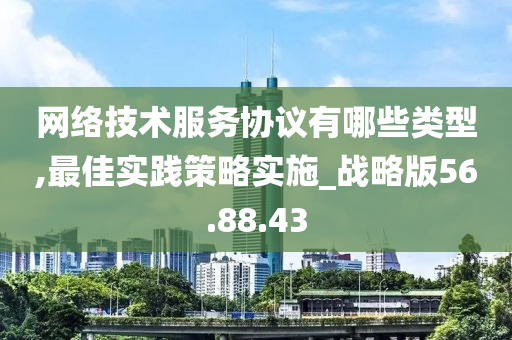 网络技术服务协议有哪些类型,最佳实践策略实施_战略版56.88.43