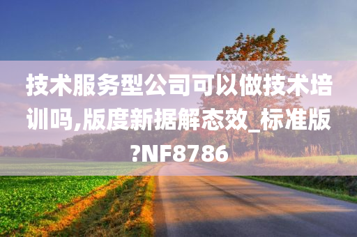 技术服务型公司可以做技术培训吗,版度新据解态效_标准版?NF8786