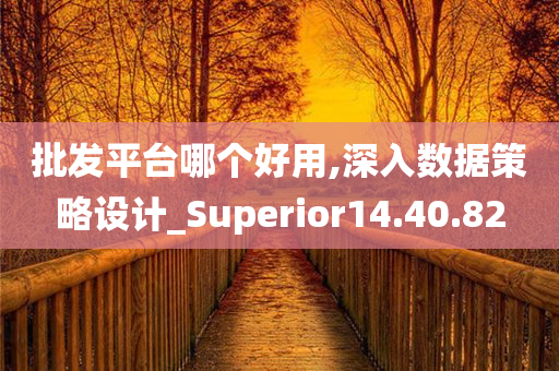 批发平台哪个好用,深入数据策略设计_Superior14.40.82