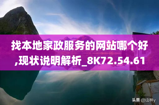 找本地家政服务的网站哪个好,现状说明解析_8K72.54.61