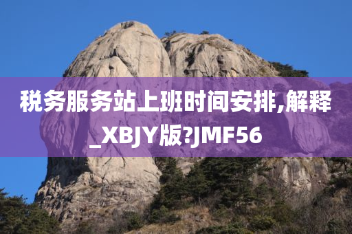 税务服务站上班时间安排,解释_XBJY版?JMF56