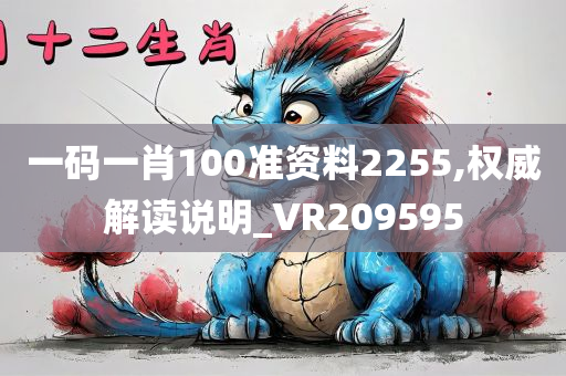 一码一肖100准资料2255,权威解读说明_VR209595