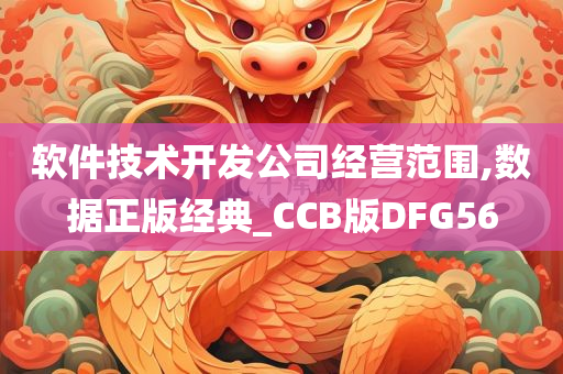 软件技术开发公司经营范围,数据正版经典_CCB版DFG56