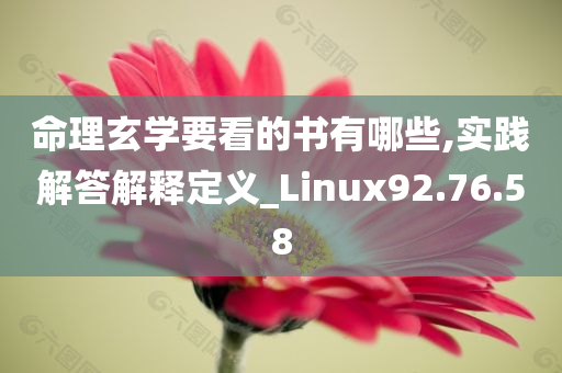 命理玄学要看的书有哪些,实践解答解释定义_Linux92.76.58