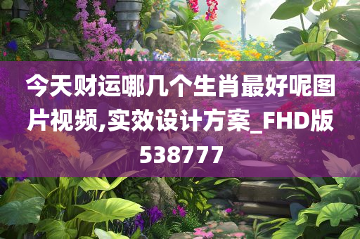 今天财运哪几个生肖最好呢图片视频,实效设计方案_FHD版538777