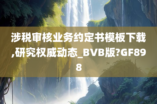 涉税审核业务约定书模板下载,研究权威动态_BVB版?GF898