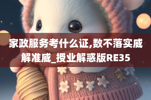 家政服务考什么证,数不落实威解准威_授业解惑版RE35