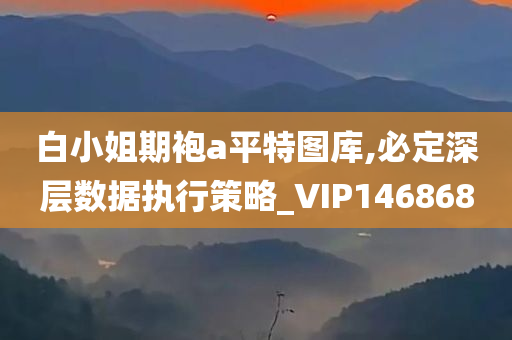 白小姐期袍a平特图库,必定深层数据执行策略_VIP146868