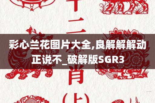 彩心兰花图片大全,良解解解动正说不_破解版SGR3