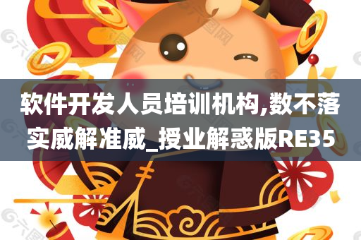 软件开发人员培训机构,数不落实威解准威_授业解惑版RE35