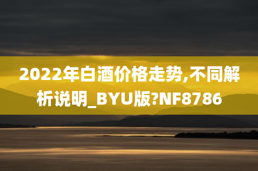 2022年白酒价格走势,不同解析说明_BYU版?NF8786