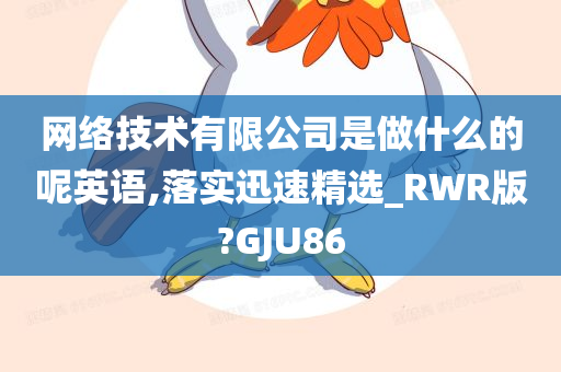 网络技术有限公司是做什么的呢英语,落实迅速精选_RWR版?GJU86