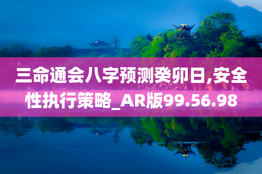 三命通会八字预测癸卯日,安全性执行策略_AR版99.56.98