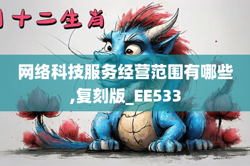 网络科技服务经营范围有哪些,复刻版_EE533