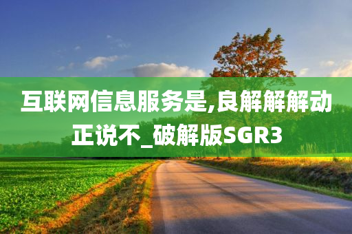 互联网信息服务是,良解解解动正说不_破解版SGR3