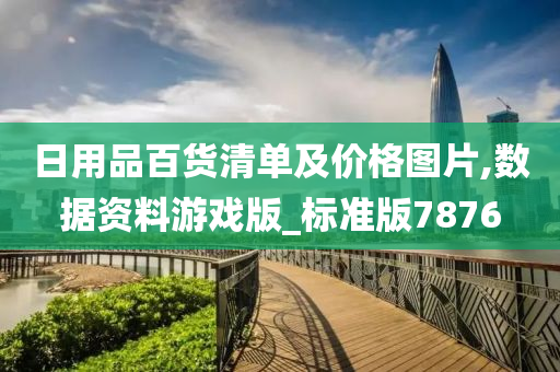 日用品百货清单及价格图片,数据资料游戏版_标准版7876