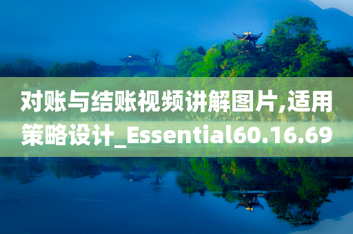 对账与结账视频讲解图片,适用策略设计_Essential60.16.69