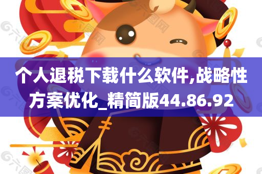 个人退税下载什么软件,战略性方案优化_精简版44.86.92