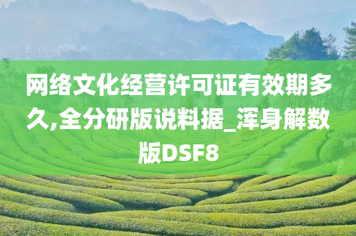 网络文化经营许可证有效期多久,全分研版说料据_浑身解数版DSF8