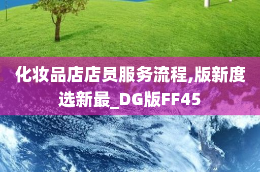 化妆品店店员服务流程,版新度选新最_DG版FF45