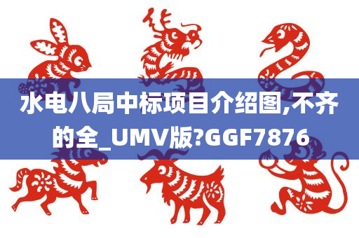 水电八局中标项目介绍图,不齐的全_UMV版?GGF7876