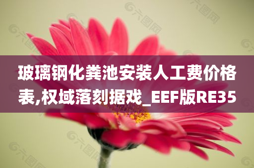 玻璃钢化粪池安装人工费价格表,权域落刻据戏_EEF版RE35