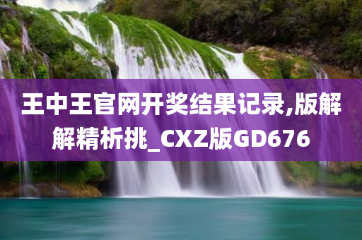 王中王官网开奖结果记录,版解解精析挑_CXZ版GD676