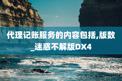 代理记账服务的内容包括,版数_迷惑不解版DX4