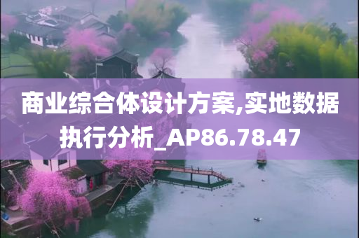 商业综合体设计方案,实地数据执行分析_AP86.78.47