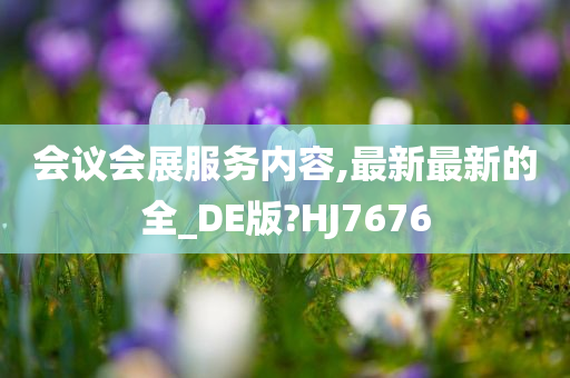 会议会展服务内容,最新最新的全_DE版?HJ7676