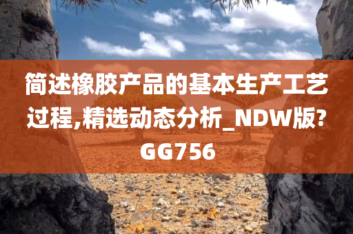 简述橡胶产品的基本生产工艺过程,精选动态分析_NDW版?GG756